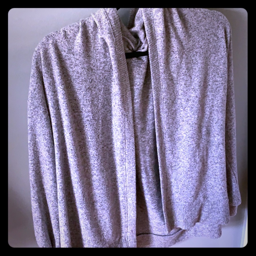 Soft and Sexy plush grey sweater